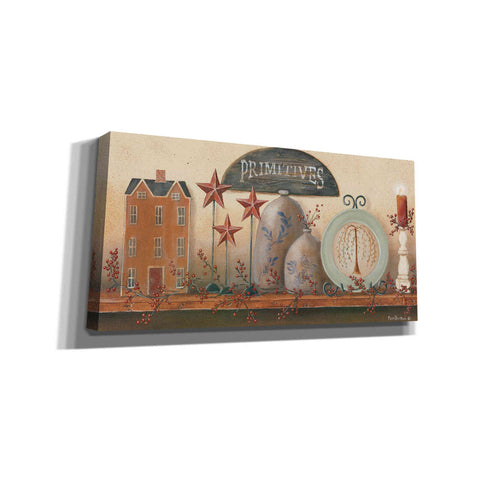 Image of 'Primitive Shelf I' by Pam Britton, Canvas Wall Art