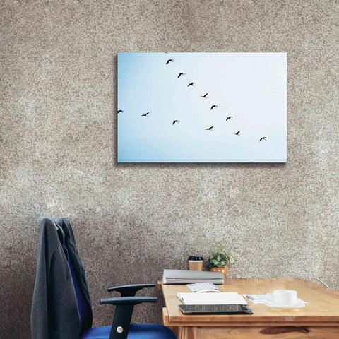Image of 'V Formation' by Epic Portfolio, Giclee Canvas Wall Art,40x26