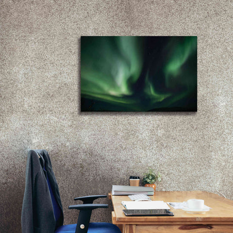 Image of 'Northern Lights 8' by Epic Portfolio, Giclee Canvas Wall Art,40x26