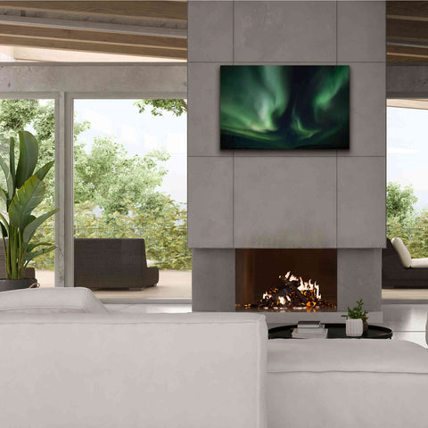 Image of 'Northern Lights 8' by Epic Portfolio, Giclee Canvas Wall Art,40x26
