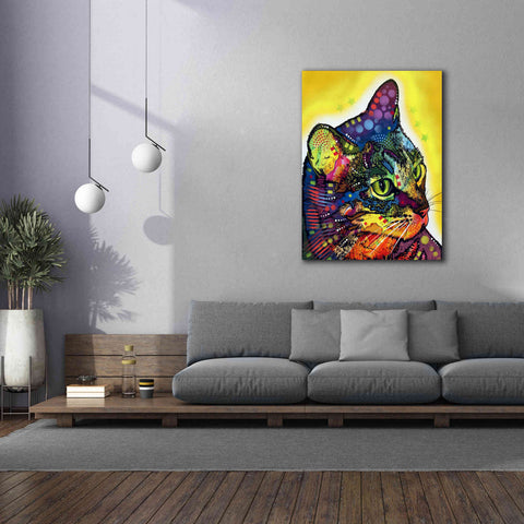 Image of 'Confident Cat' by Dean Russo, Giclee Canvas Wall Art,40x54