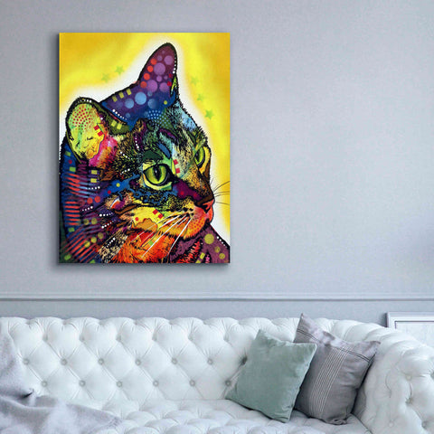 Image of 'Confident Cat' by Dean Russo, Giclee Canvas Wall Art,40x54