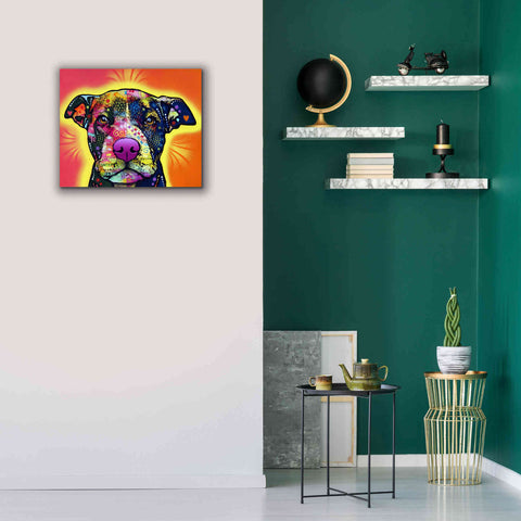 Image of 'Love A Bull' by Dean Russo, Giclee Canvas Wall Art,24x20