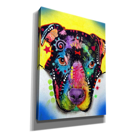 Image of 'Otter Pitbull' by Dean Russo, Giclee Canvas Wall Art