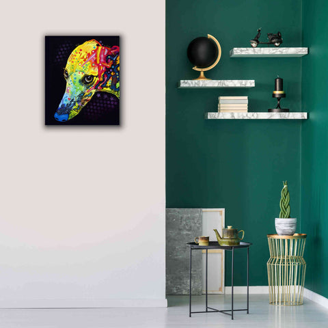 Image of 'Greyhound' by Dean Russo, Giclee Canvas Wall Art,20x24