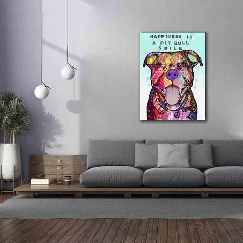 Image of 'Smile' by Dean Russo, Giclee Canvas Wall Art,40x54
