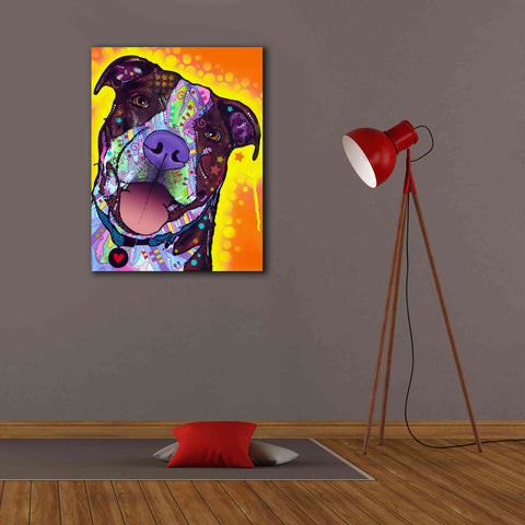 Image of 'Daisy Pit' by Dean Russo, Giclee Canvas Wall Art,26x34