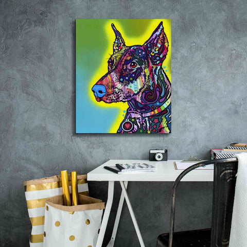 Image of 'Doberman' by Dean Russo, Giclee Canvas Wall Art,20x24