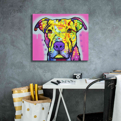 Image of 'Focused Pit' by Dean Russo, Giclee Canvas Wall Art,24x20