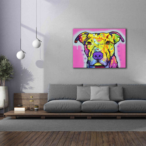 Image of 'Focused Pit' by Dean Russo, Giclee Canvas Wall Art,54x40