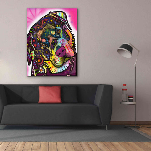 Image of 'Rottie' by Dean Russo, Giclee Canvas Wall Art,40x54