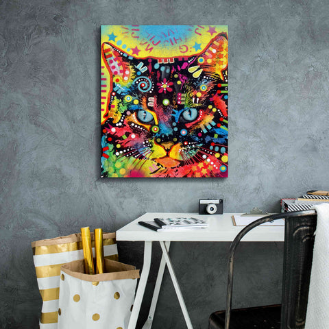 Image of 'Manx' by Dean Russo, Giclee Canvas Wall Art,20x24