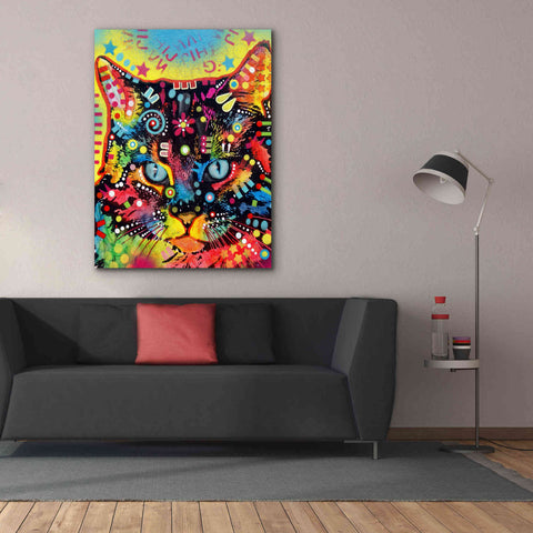 Image of 'Manx' by Dean Russo, Giclee Canvas Wall Art,40x54