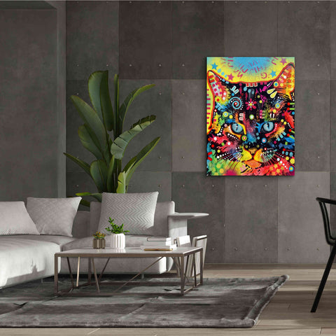 Image of 'Manx' by Dean Russo, Giclee Canvas Wall Art,40x54