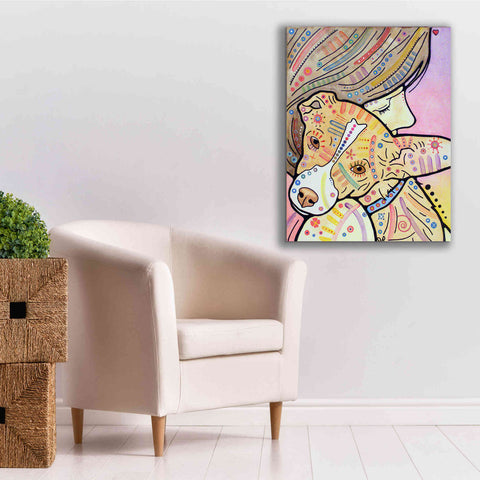 Image of 'Pixie' by Dean Russo, Giclee Canvas Wall Art,26x34
