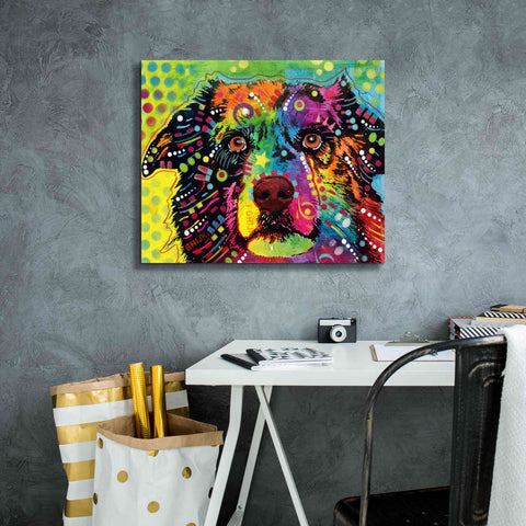 Image of 'Straight Aussie' by Dean Russo, Giclee Canvas Wall Art,24x20