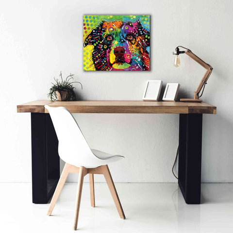 Image of 'Straight Aussie' by Dean Russo, Giclee Canvas Wall Art,24x20