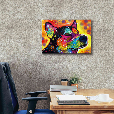 Image of 'Zeike' by Dean Russo, Giclee Canvas Wall Art,26x18