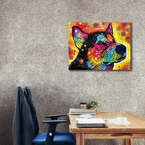 Image of 'Zeike' by Dean Russo, Giclee Canvas Wall Art,34x26