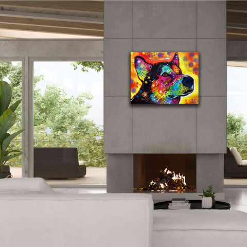 Image of 'Zeike' by Dean Russo, Giclee Canvas Wall Art,34x26