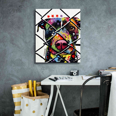 Image of 'Choose Adoption' by Dean Russo, Giclee Canvas Wall Art,20x24