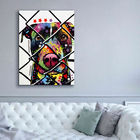 Image of 'Choose Adoption' by Dean Russo, Giclee Canvas Wall Art,40x54