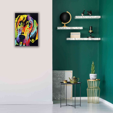 Image of 'Weimaraner' by Dean Russo, Giclee Canvas Wall Art,18x26