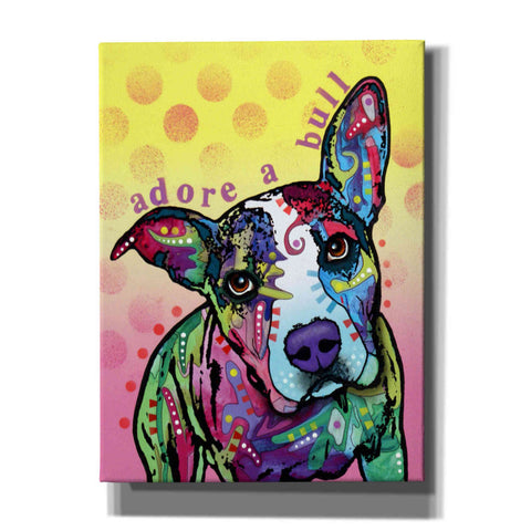 Image of 'Adoreabull' by Dean Russo, Giclee Canvas Wall Art