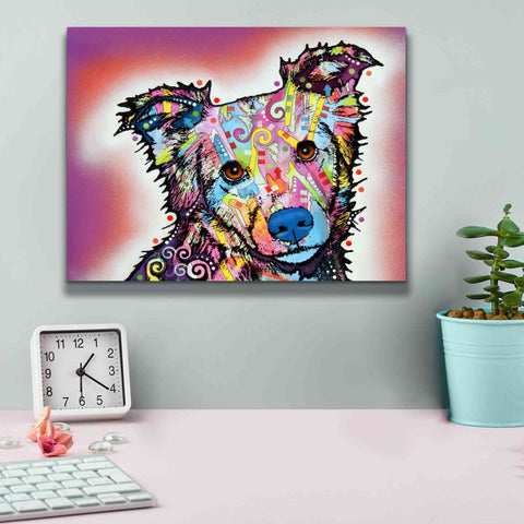 Image of 'Collied' by Dean Russo, Giclee Canvas Wall Art,16x12