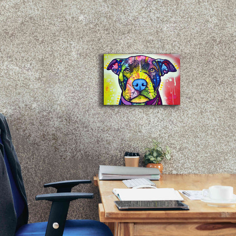 Image of 'Love A Bull This Years Love 2013 Part 1' by Dean Russo, Giclee Canvas Wall Art,18x12