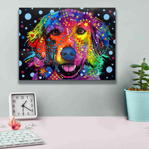 Image of 'Love Is Golden ' by Dean Russo, Giclee Canvas Wall Art,16x12