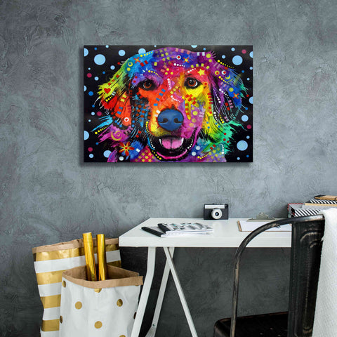 Image of 'Love Is Golden ' by Dean Russo, Giclee Canvas Wall Art,26x18