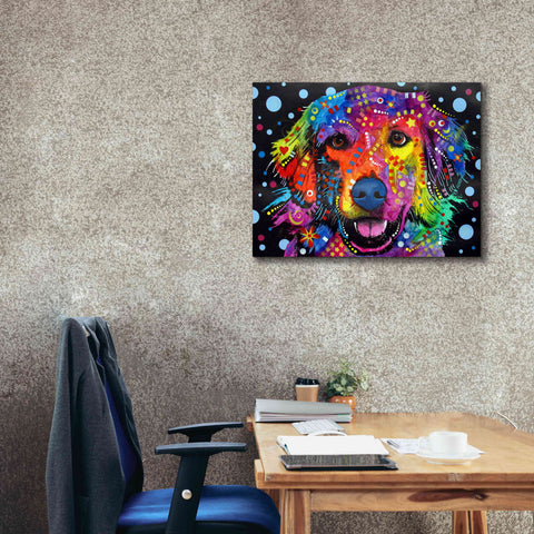 Image of 'Love Is Golden ' by Dean Russo, Giclee Canvas Wall Art,34x26