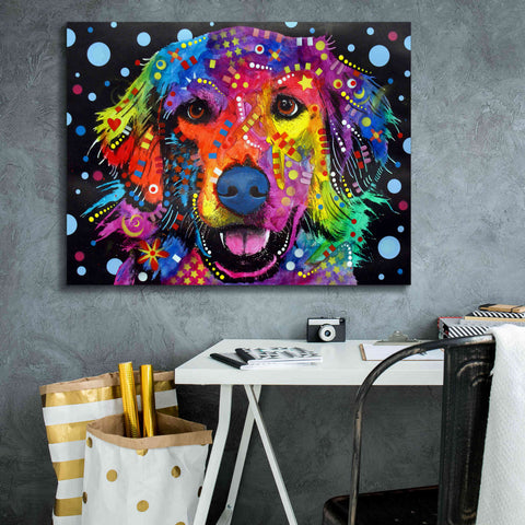 Image of 'Love Is Golden ' by Dean Russo, Giclee Canvas Wall Art,34x26