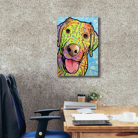 Image of 'Sunny' by Dean Russo, Giclee Canvas Wall Art,18x26
