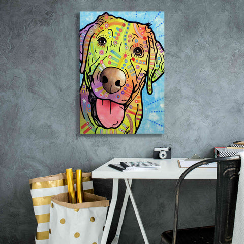 Image of 'Sunny' by Dean Russo, Giclee Canvas Wall Art,18x26