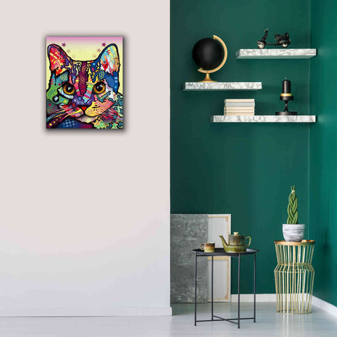 Image of 'Maya Cat' by Dean Russo, Giclee Canvas Wall Art,20x24