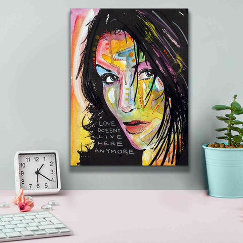 Image of 'Love Doesn't Live Here' by Dean Russo, Giclee Canvas Wall Art,12x16
