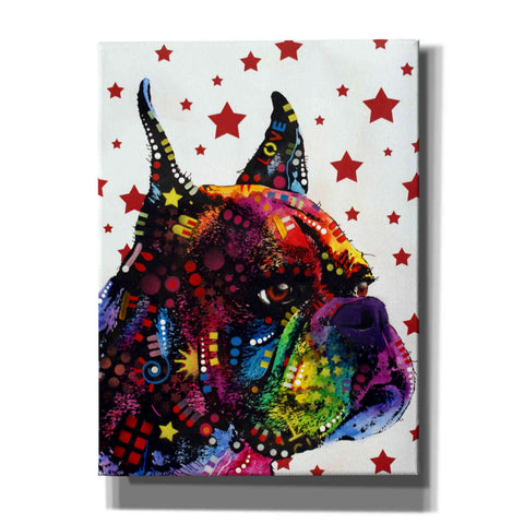 Image of 'Profile Boxer 2' by Dean Russo, Giclee Canvas Wall Art