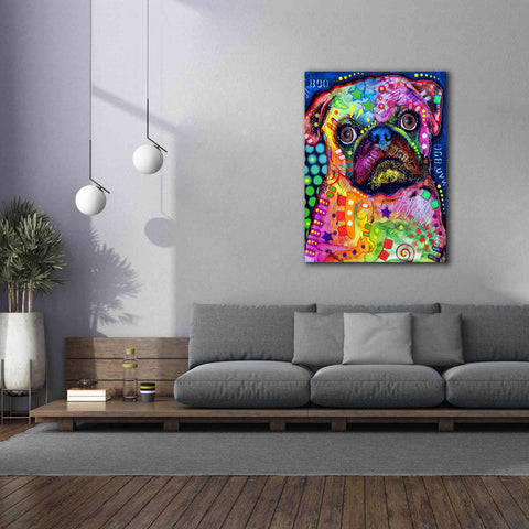 Image of 'Pug 2' by Dean Russo, Giclee Canvas Wall Art,40x54