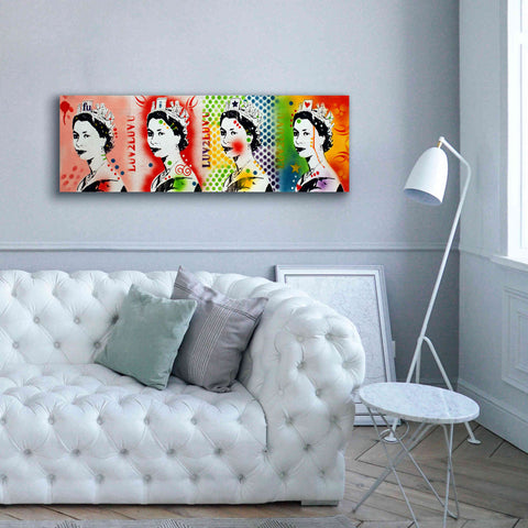 Image of 'QE 4' by Dean Russo, Giclee Canvas Wall Art,60x20