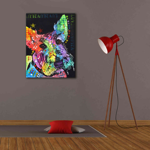 Image of 'Scottish Terrier' by Dean Russo, Giclee Canvas Wall Art,26x34