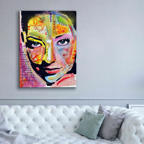 Image of 'She Learned To Say' by Dean Russo, Giclee Canvas Wall Art,40x54