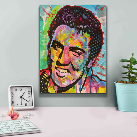 Image of 'Elvis' by Dean Russo, Giclee Canvas Wall Art,12x16