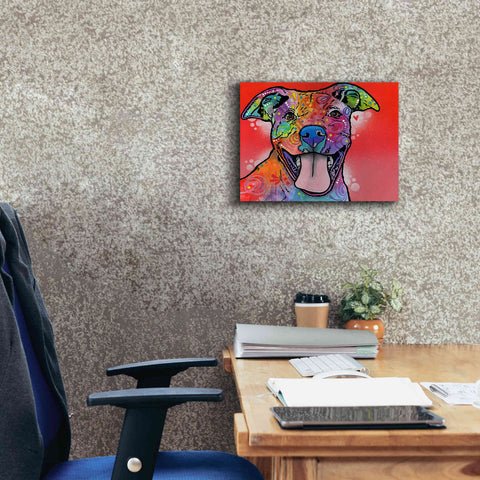 Image of 'Atticus' by Dean Russo, Giclee Canvas Wall Art,16x12