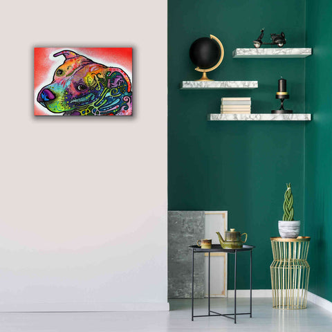 Image of 'Mocha' by Dean Russo, Giclee Canvas Wall Art,26x18