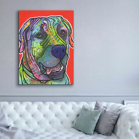 Image of 'Zeus' by Dean Russo, Giclee Canvas Wall Art,40x54