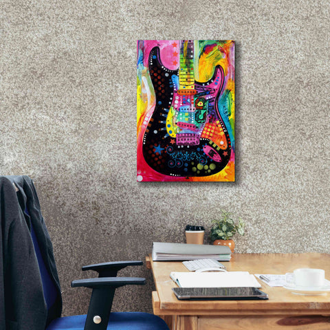Image of 'Lenny Strat' by Dean Russo, Giclee Canvas Wall Art,18x26