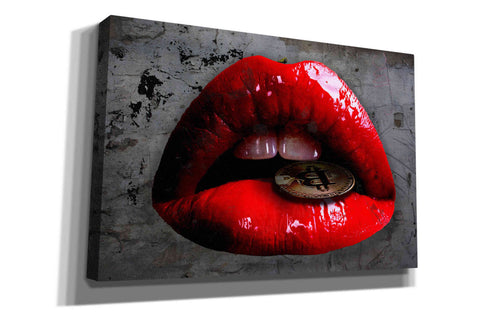 Image of 'Bit Me Bitcoin' by Canvas Wall Art