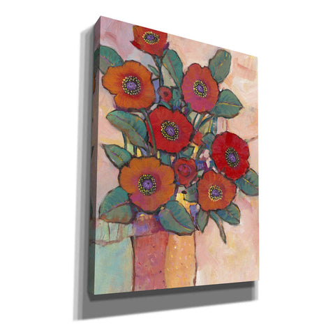 Image of 'Poppies in a Vase I' by Tim O'Toole, Canvas Wall Art